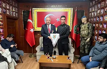 Konya'nın gençlerinden kahramanlara vefa: Gastronomi öğrencileri gazilerle buluştu