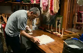 Konya'nın koyunlarından asırlık sanata