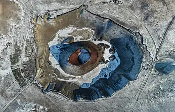 Konya'nın nazar boncuğu manzarasıyla hayran bıraktı