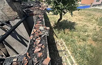 Konya'nın o ilçesinde alevler gökyüzünü sardı!