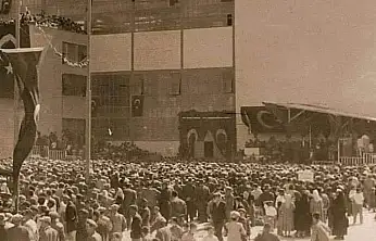 Konya'nın unutulmayan günü: 1954'ten tarihi bir kare