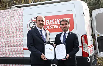 Konya pedala bastı: TOKİ'lerde bisikletlere ücretsiz bakım