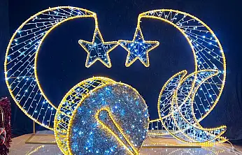 Konya Ramazan'a hazır: Belediyeden geceyi selamlayan görsel şölen