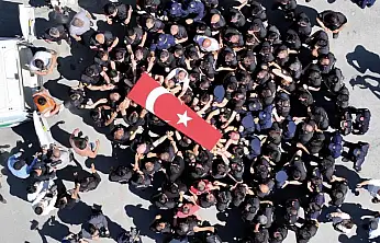 Konya şehidini uğurladı