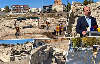 Konya tarihi baştan yazılıyor: Larende Kapısı ve surları açığa çıkarıldı