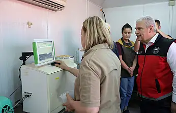 Konya Valisi Akın Sarayönü'nde üreticilerle buluştu