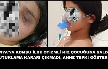 Konya'ya komşu ilde otizmli kız çocuğuna saldırı: Tutuklama kararı çıkmadı, anne tepki gösterdi!