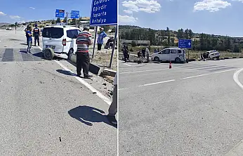 Konya yolunda korkutan kaza
