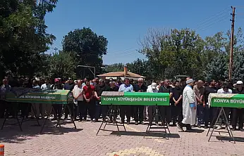 Konya yolundaki kazada acı veda: 5 kişi son yolculuğuna uğurlandı!