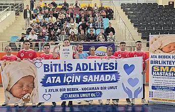 Konyalı Ata bebek için Bitlis'te tek yürek oldular