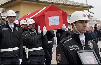 Konyalı şehit polis memuru Fatih Oral'a son görev
