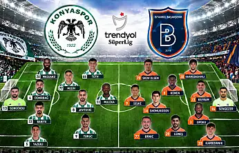 Konyaspor'da Başakşehir mesaisi! Kritik maç öncesi işte muhtemel 11'ler