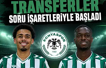 Konyaspor'da transferler soru işaretleriyle başladı: Taraftarlar lige 1 ay kala endişeli