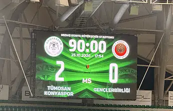 Konyaspor nefes aldı! Gençlerbirliği'ni 2-0 mağlup etti