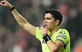Konyaspor-Trabzonspor maçında düdük Coşkunses'te