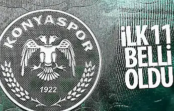 Konyaspor'un Eyüpspor karşısındaki ilk 11'i belli oldu!