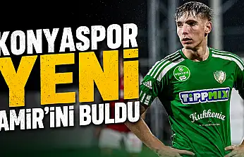 Konyaspor yeni Amir'ini buldu
