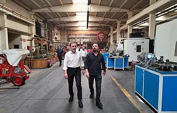 KTO Başkanı Selçuk Öztürk ve yönetiminden Şakalak'a ziyaret