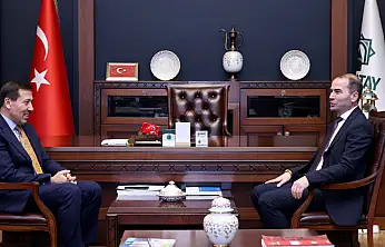 Kuzey Makedonya'dan Konya'ya gelen heyet Başkan Kılca ile görüştü!