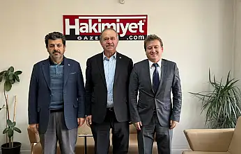 Mehmet Günbaş'tan Hâkimiyet Gazetesi'ne nezaket ziyareti
