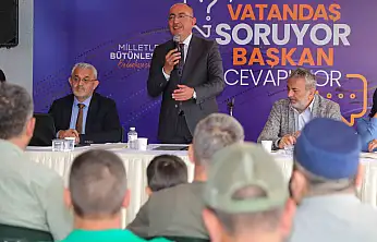 Meram'da iletişim köprüsü kuruldu: Vatandaş sordu, Başkan Kavuş cevapladı