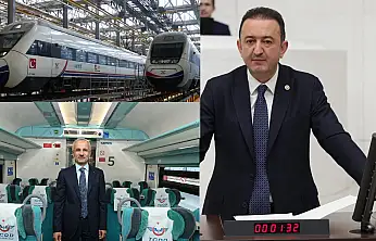 Milletvekili Bektaş, Konyanın YHT çilesini Meclis'e taşıdı: Hızlı trenin hızı gitmiş, treni kalmış