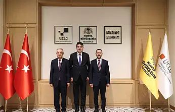 Milli Savunma Bakan Yardımcısı Heybet'ten Konya Büyükşehir'e ziyaret