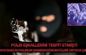 Polis eşkallerini tespit etmişti: Konya'daki soygunun kamera görüntüleri ortaya çıktı!