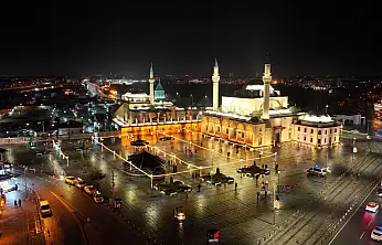 Şeb-i Arus Haftası'nda Konya ışıl ışıl oldu