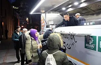 Şeb-i Arus'ta Konya'da gönülleri ısıtan ikram