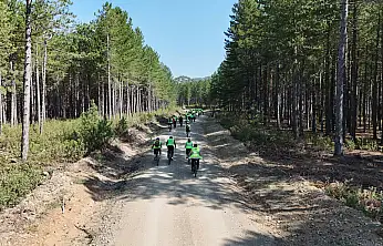 Toroslardan Selçuklu Sarayı'na 42 kilometrelik yolculuk! Konya'da pedal çevirenler büyülendi