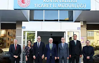 Vali Akın'dan Ticaret İl Müdürlüğüne ziyaret