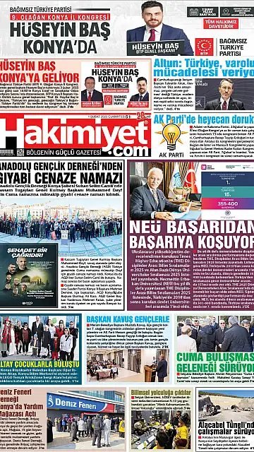 E-Gazete - Tarih: 01 Şubat 2025