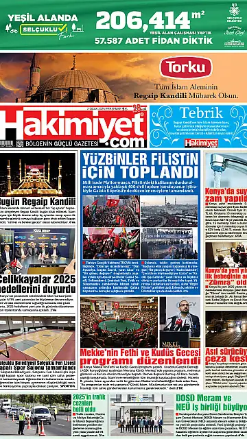 E-Gazete - Tarih: 02 Ocak 2025