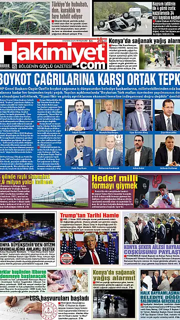 E-Gazete - Tarih: 03 Nisan 2025