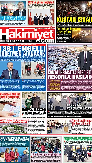E-Gazete - Tarih: 04 Şubat 2025