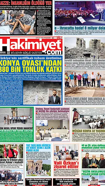 E-Gazete - Tarih: 05 Eylül 2024