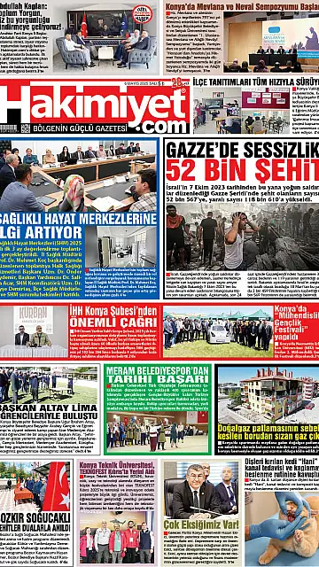 E-Gazete - Tarih: 06 Mayıs 2025