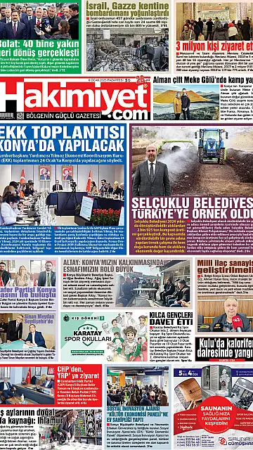 E-Gazete - Tarih: 06 Ocak 2025