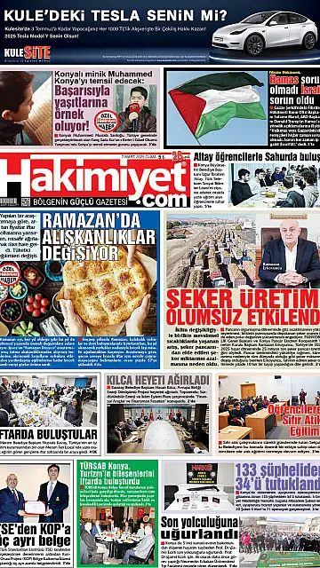 E-Gazete - Tarih: 07 Mart 2025