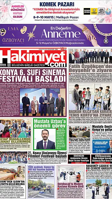 E-Gazete - Tarih: 08 Mayıs 2025