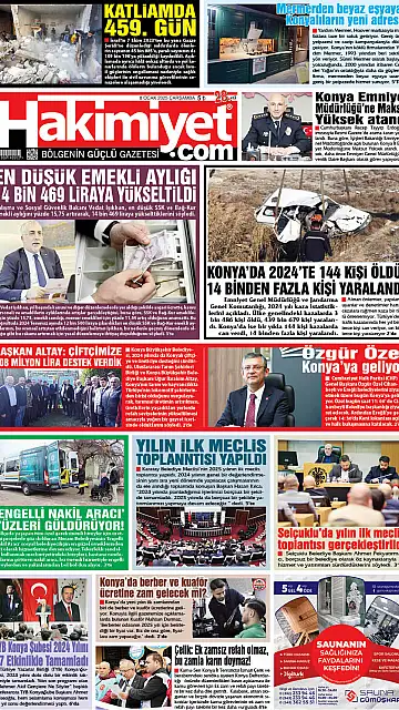 E-Gazete - Tarih: 08 Ocak 2025