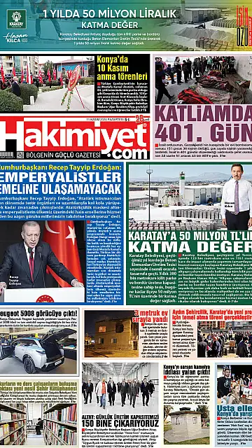 E-Gazete - Tarih: 11 Kasım 2024