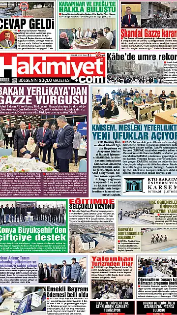 E-Gazete - Tarih: 11 Mart 2025
