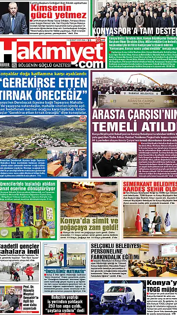 E-Gazete - Tarih: 11 Şubat 2025