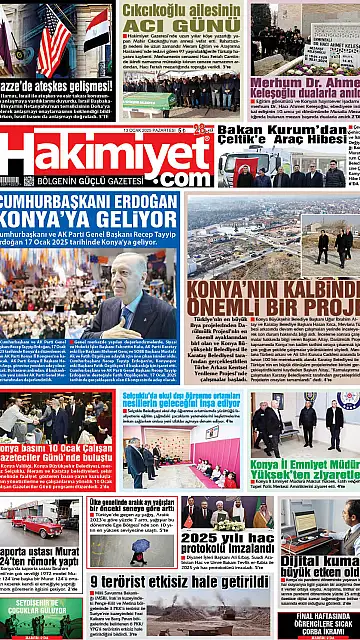 E-Gazete - Tarih: 13 Ocak 2025