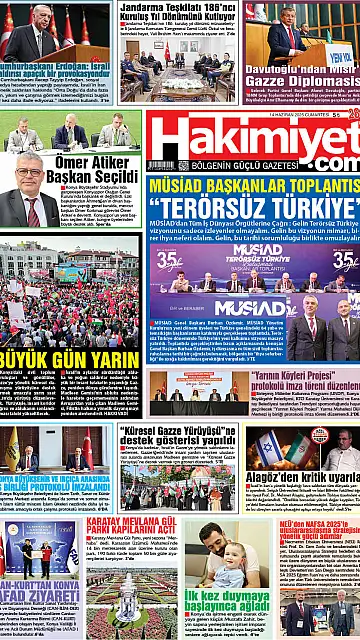 E-Gazete - Tarih: 14 Haziran 2025