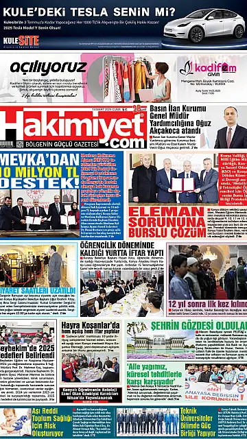 E-Gazete - Tarih: 14 Mart 2025