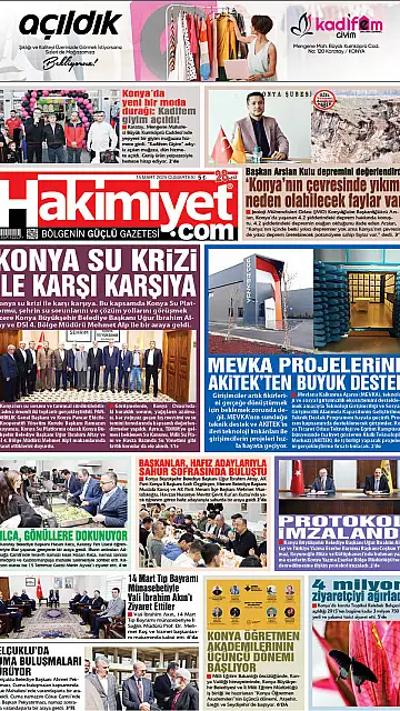 E-Gazete - Tarih: 15 Mart 2025