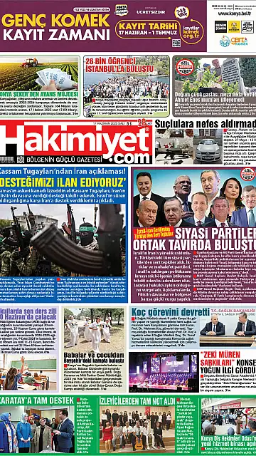 E-Gazete - Tarih: 17 Haziran 2025